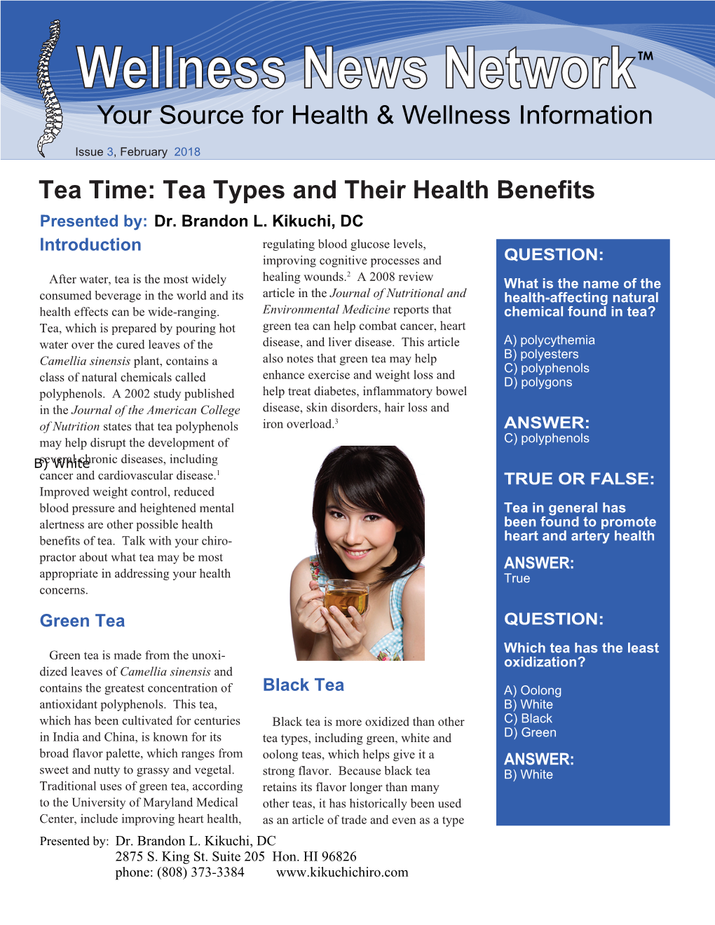 Wellness News Network TM Your Source for Health & Wellness Information