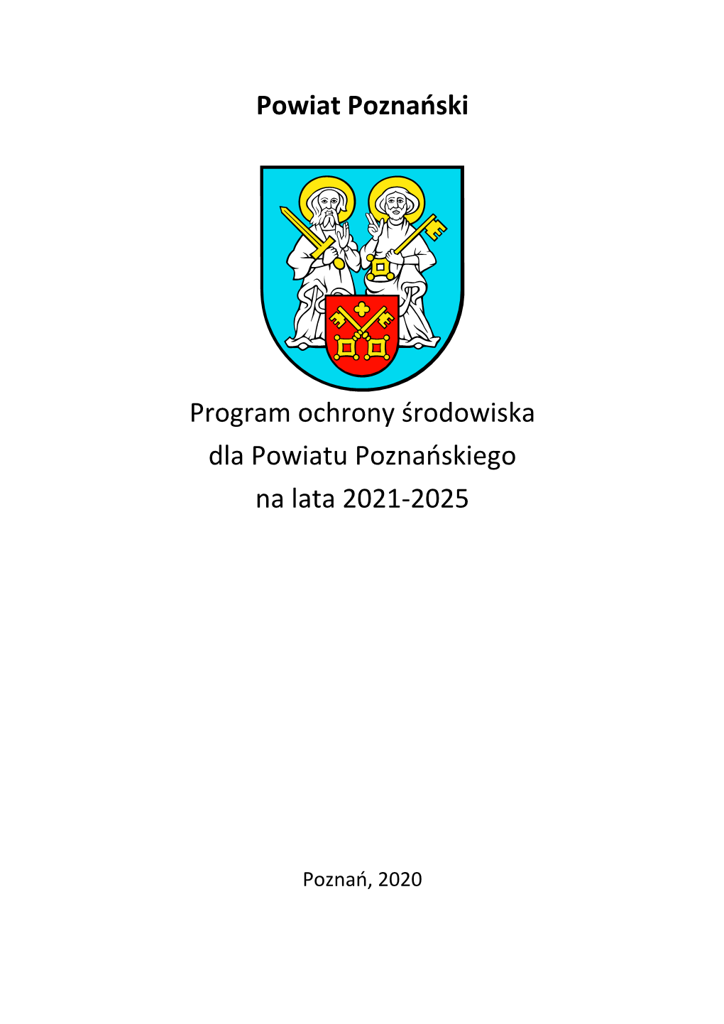 Powiat Poznański Program Ochrony Środowiska Dla Powiatu