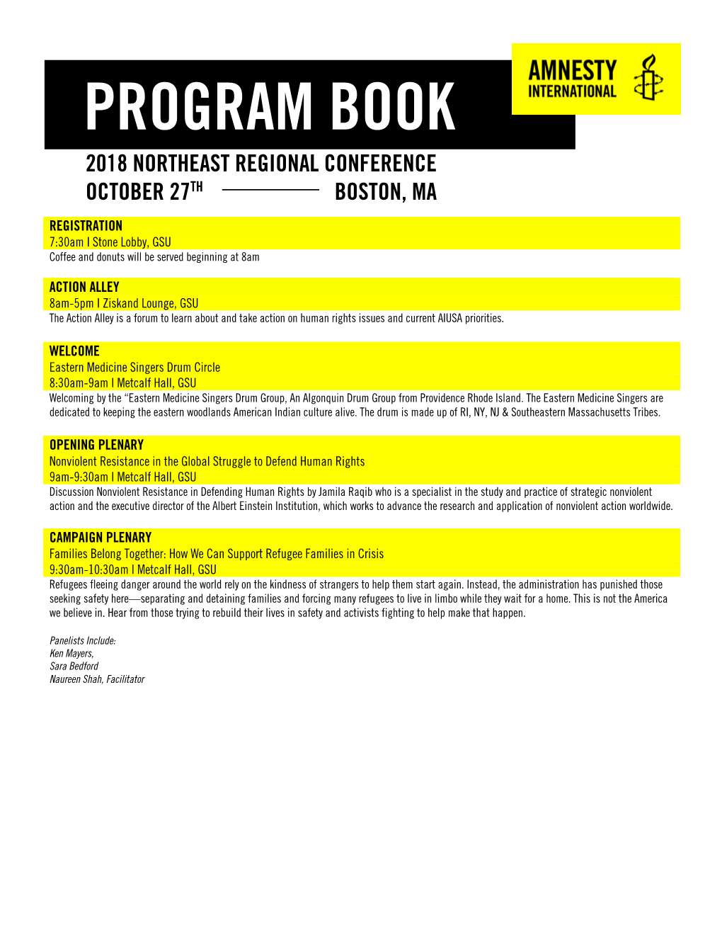 Program Book