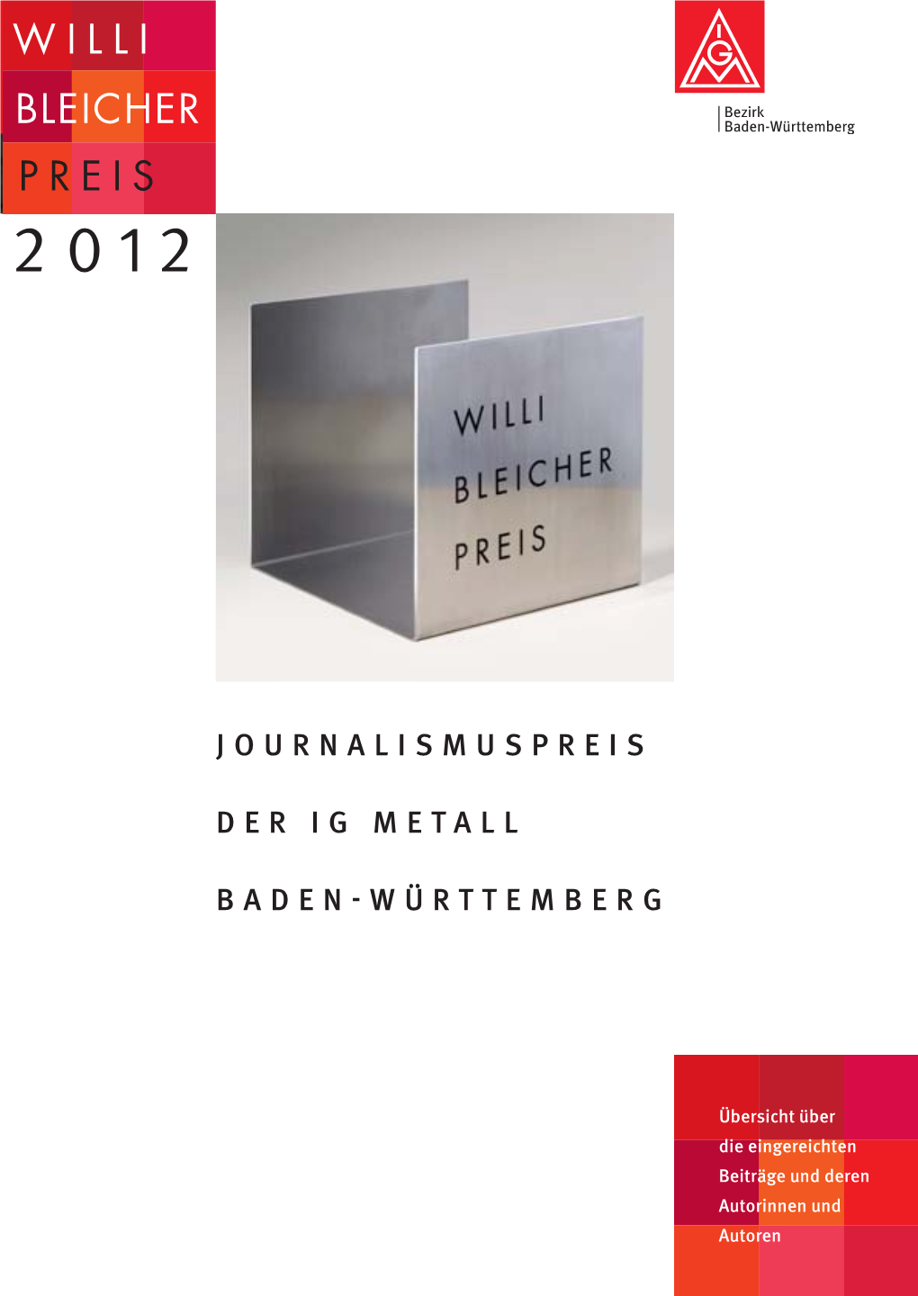 Willi-Bleicher-Preis 2012