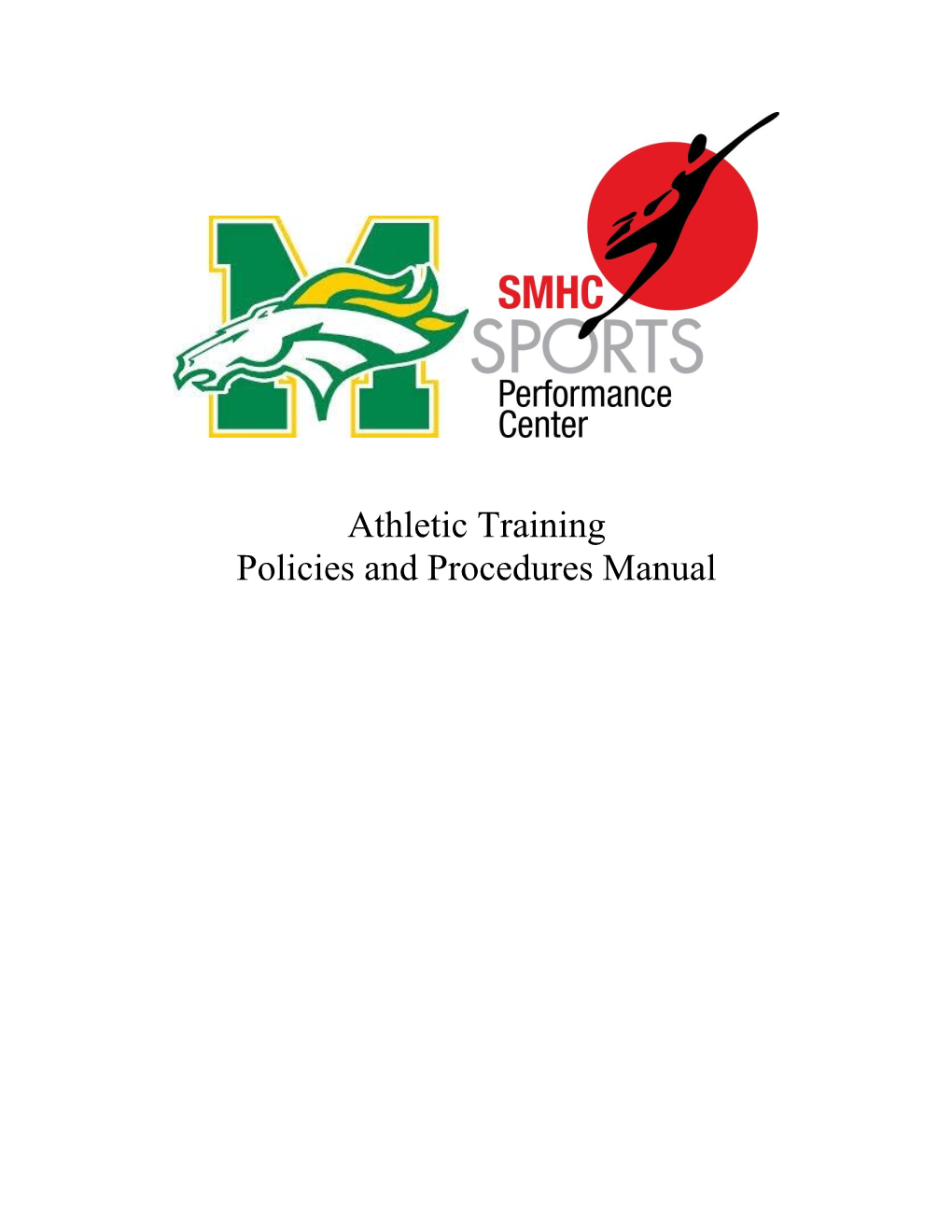 Athletic Training Policies and Procedures Manual
