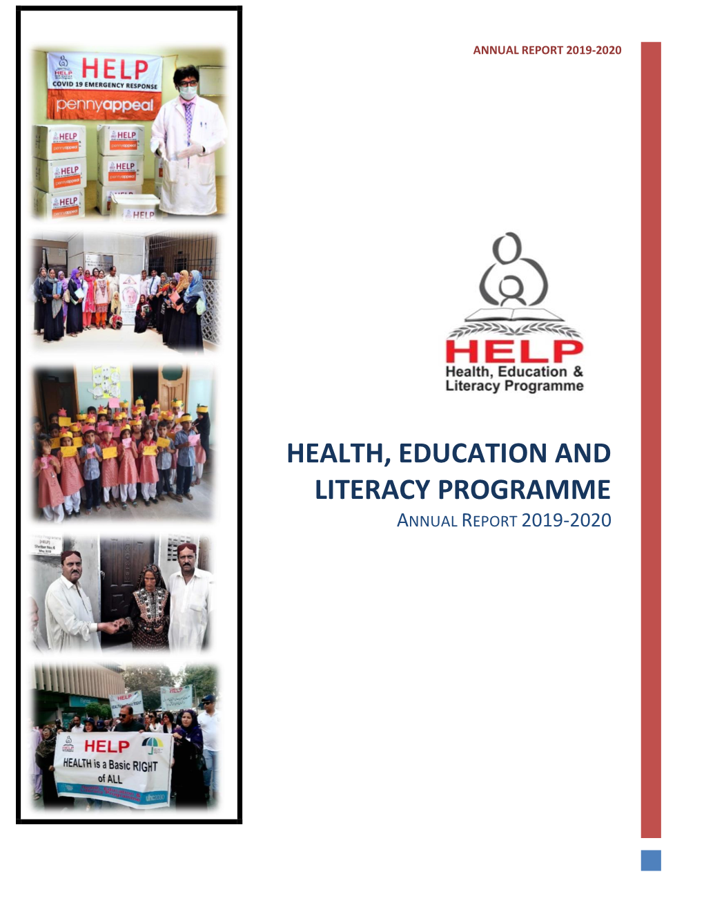 Health, Education and Literacy Programme Annual Report 2019-2020