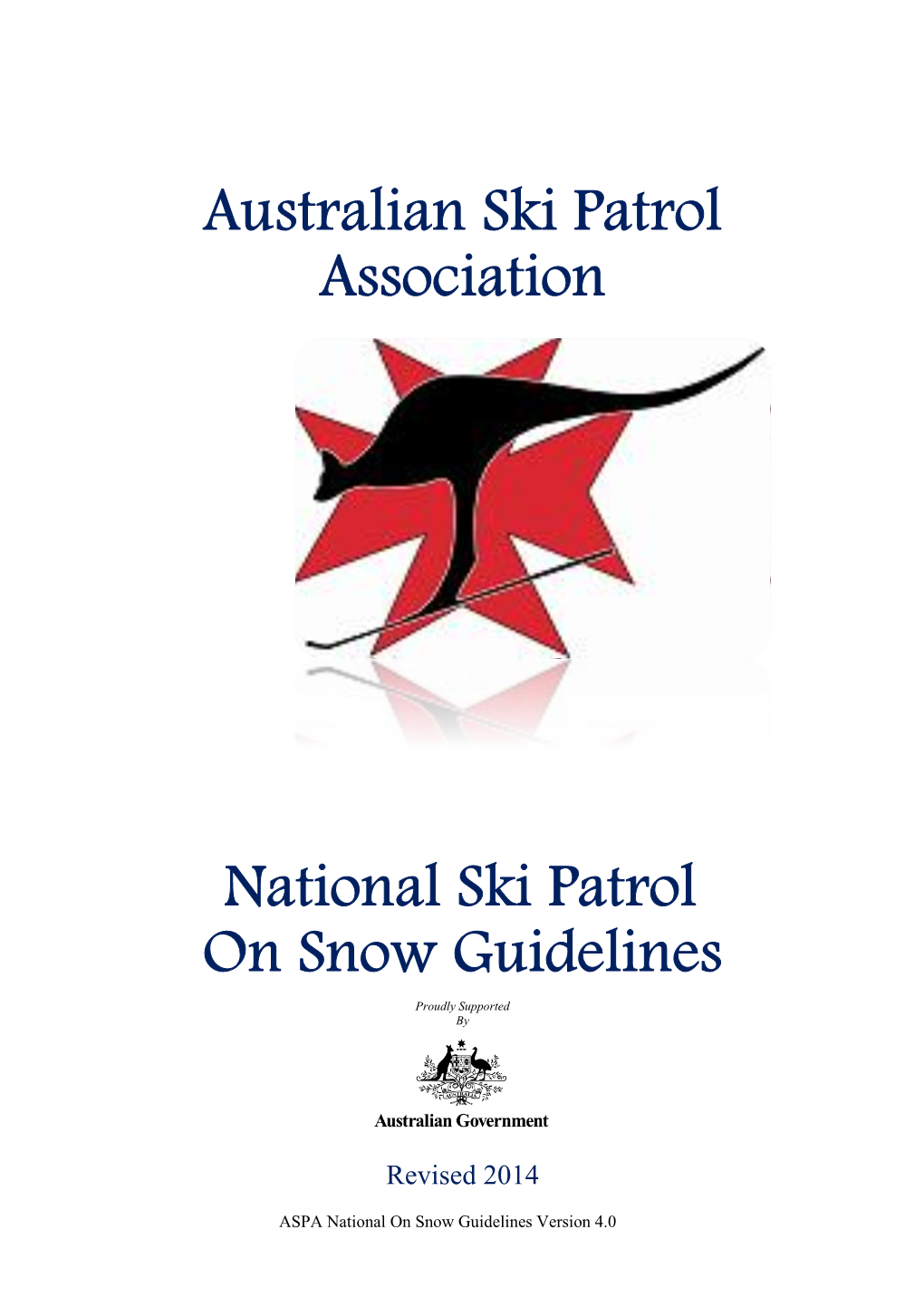 ASPA National Ski Patrol on