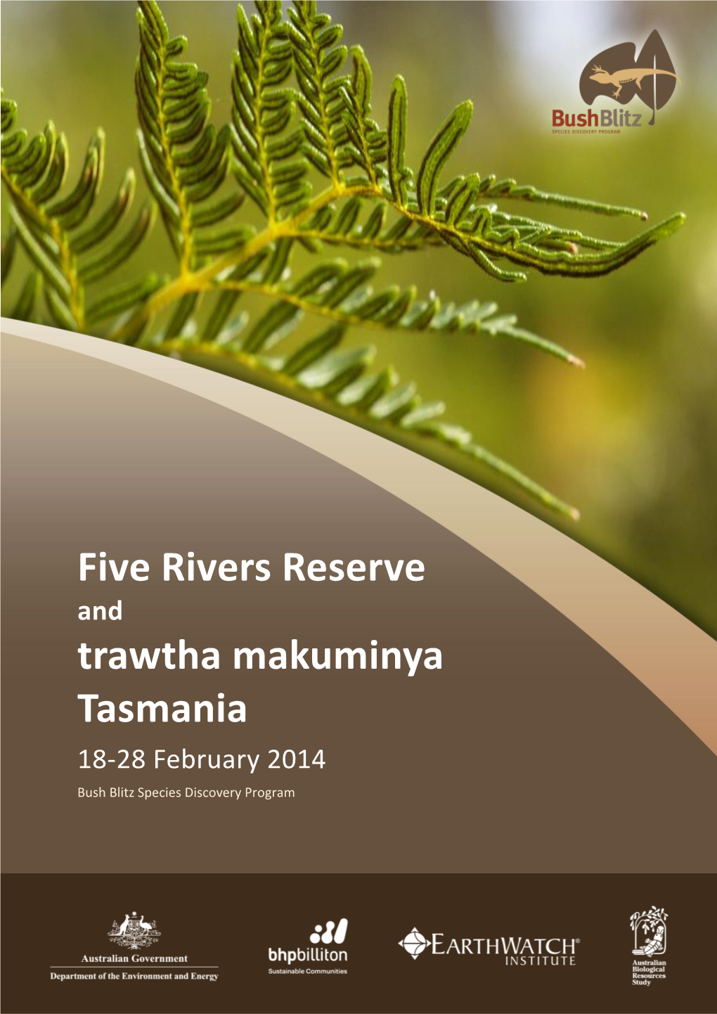 Five Rivers Reserve Trawtha Makuminya Tasmania