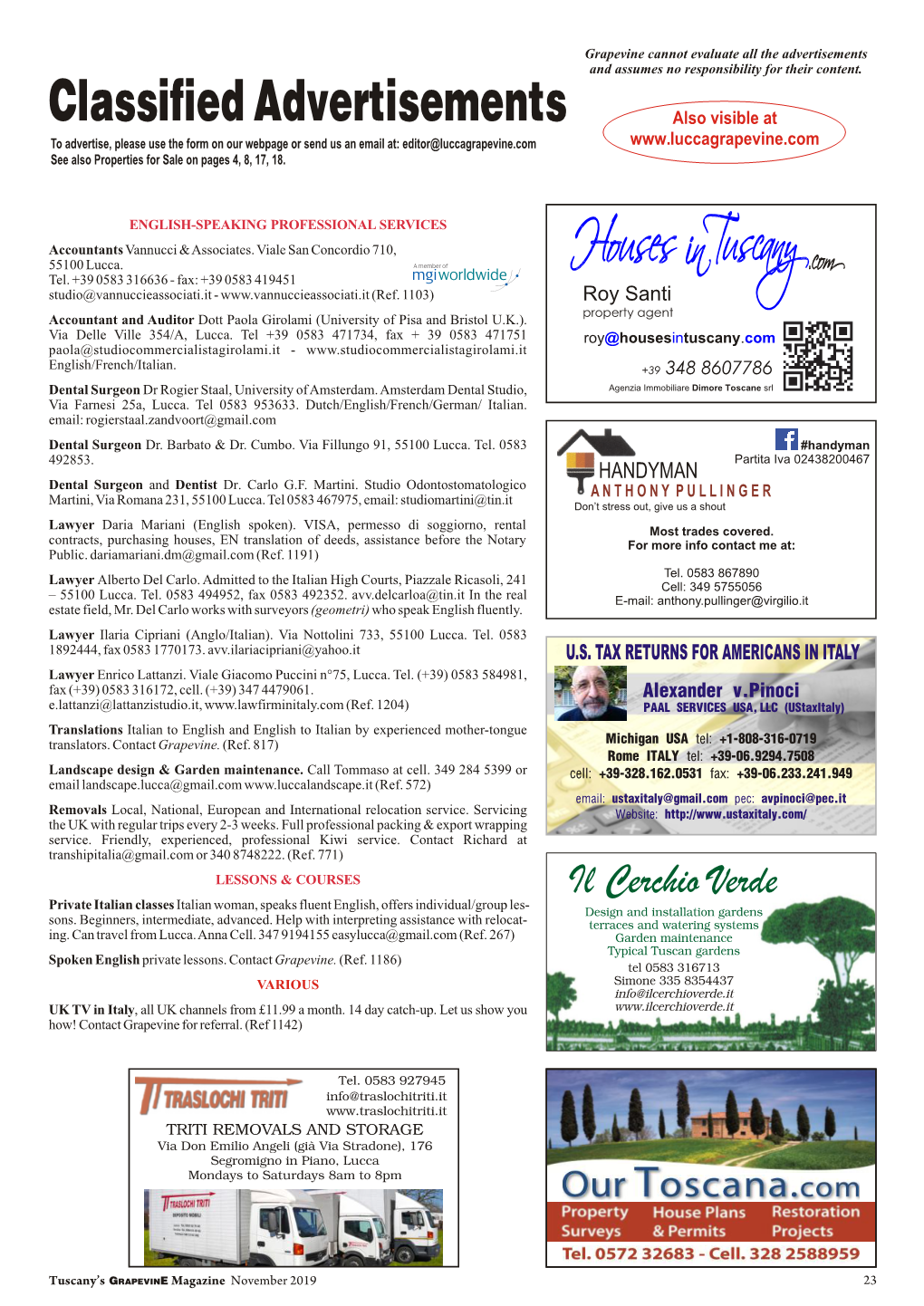 November 2019 Issue