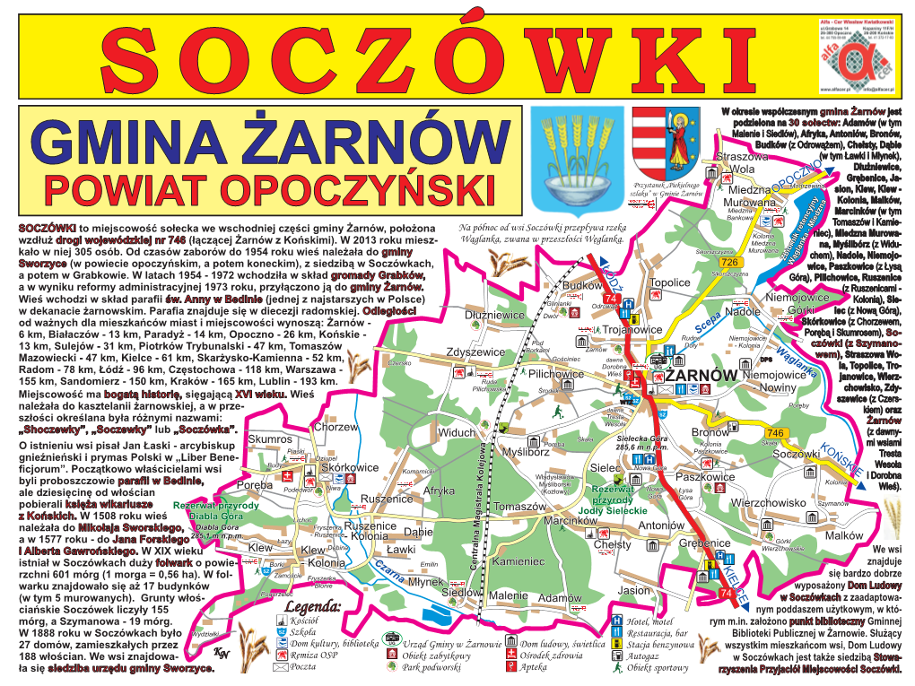 Mapa, Soczówki