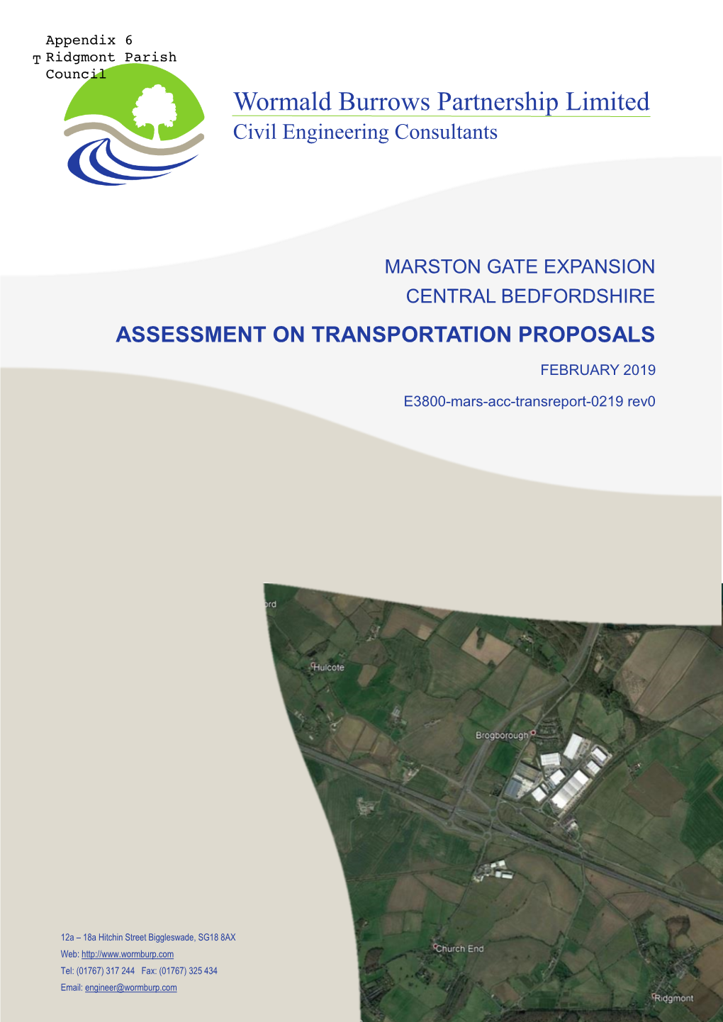 Marston Gate Expansion Central Bedfordshire Assessment on Transportation Proposals