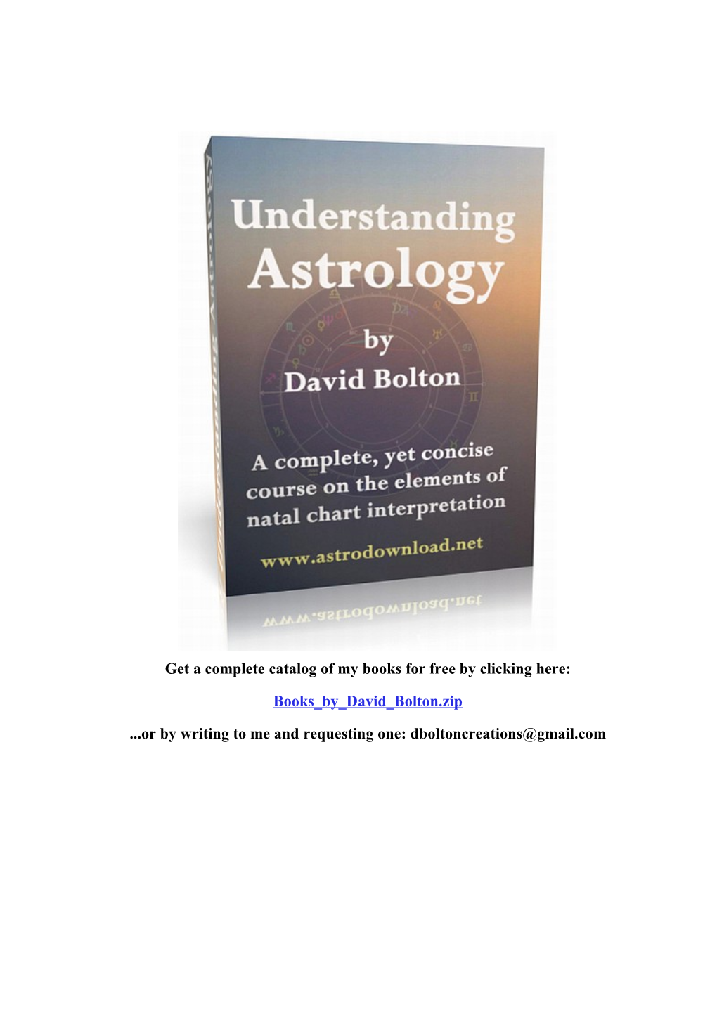 Understanding Astrology by David Bolton