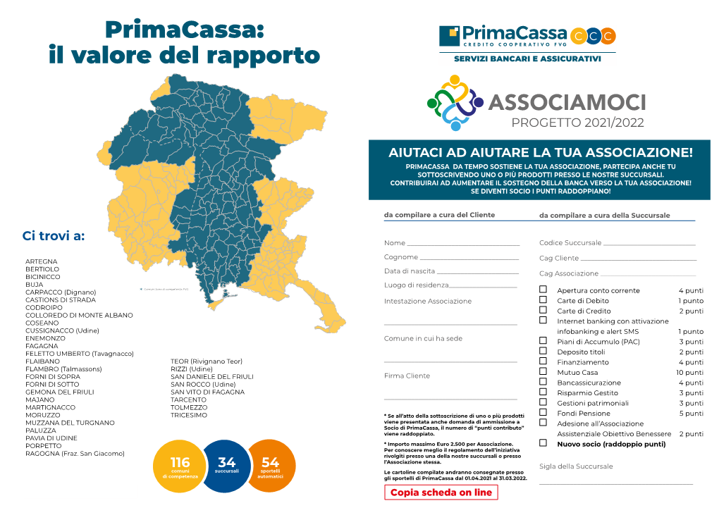 Scheda Progetto Associamoci