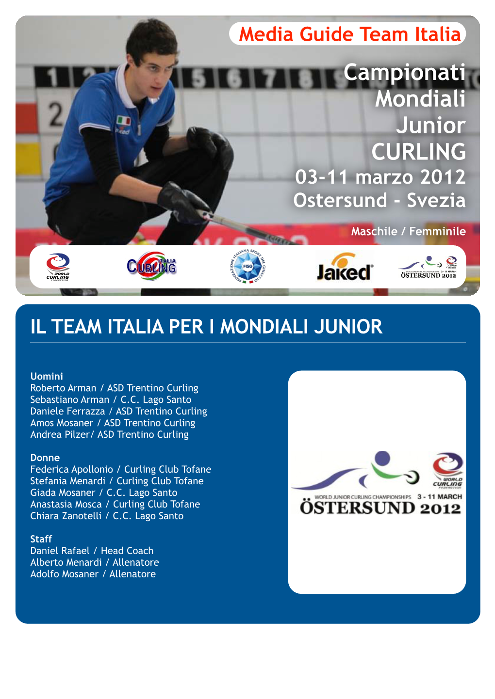 Cartella Stampa Mondiali Junior Curling 12