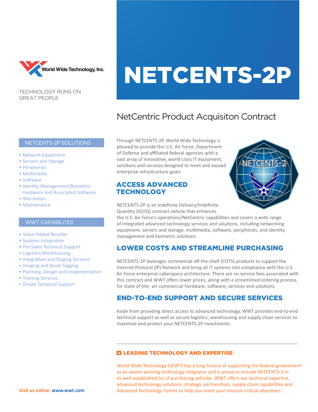 Netcents-2P Technology Runs on Great People