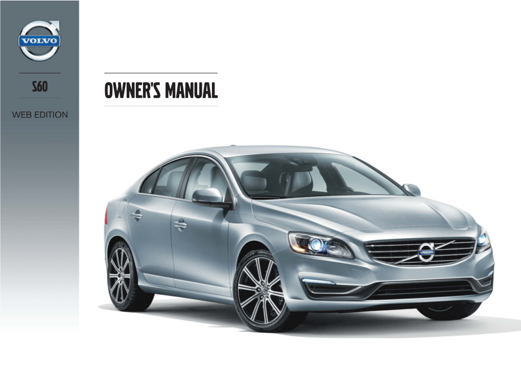 2014-Volvo-S60-Owners-Manual.Pdf