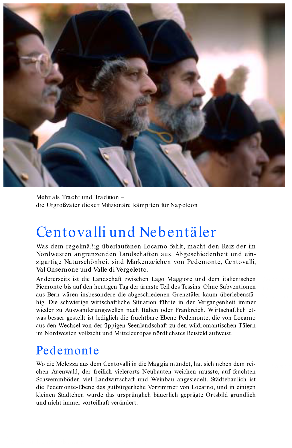 Centovalli Und Nebentäler