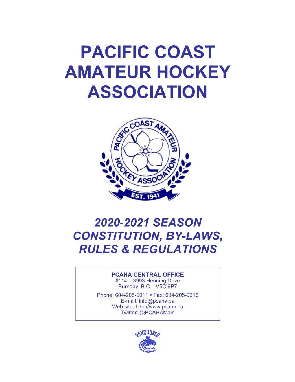 Pacific Coast Amateur Hockey Association