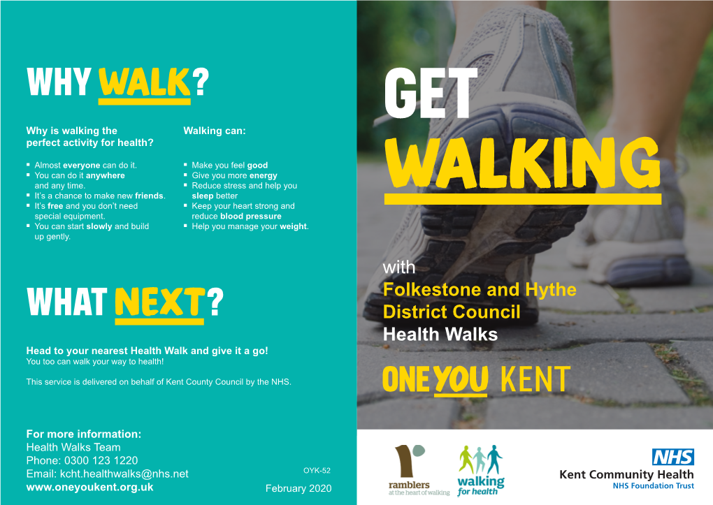 Folkestone and Hythe District Council Health Walks