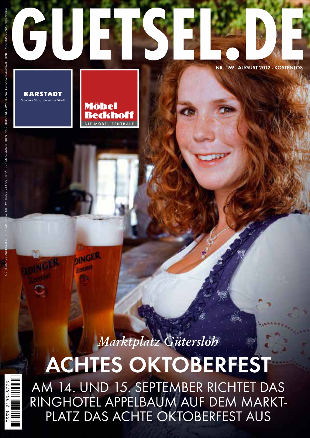 August 2012 · Kostenlos Güterslohs Stadtillustrierte Jahrgang · 17