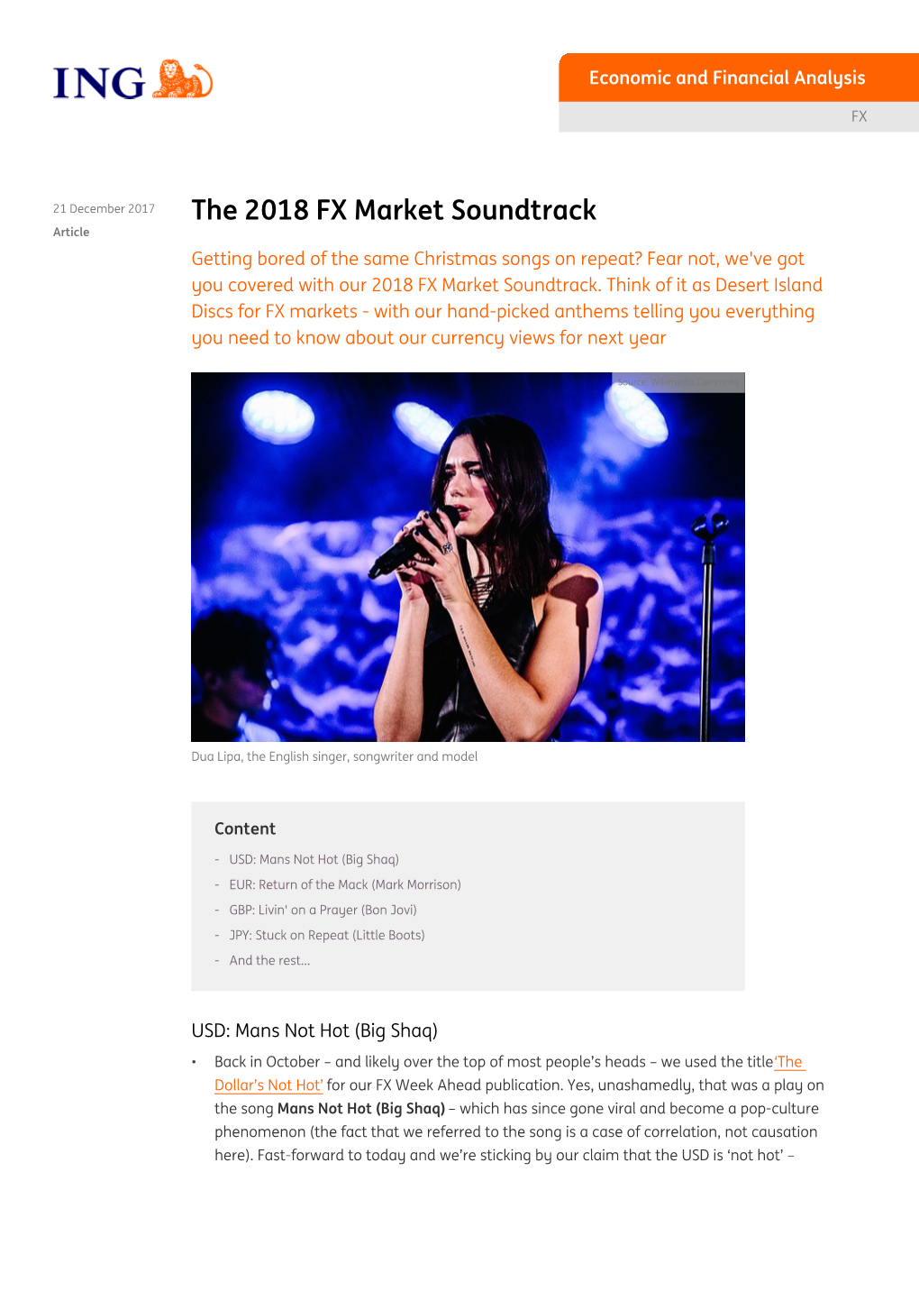 The 2018 FX Market Soundtrack Article Getting Bored of the Same Christmas Songs on Repeat? Fear Not, We've Got You Covered with Our 2018 FX Market Soundtrack