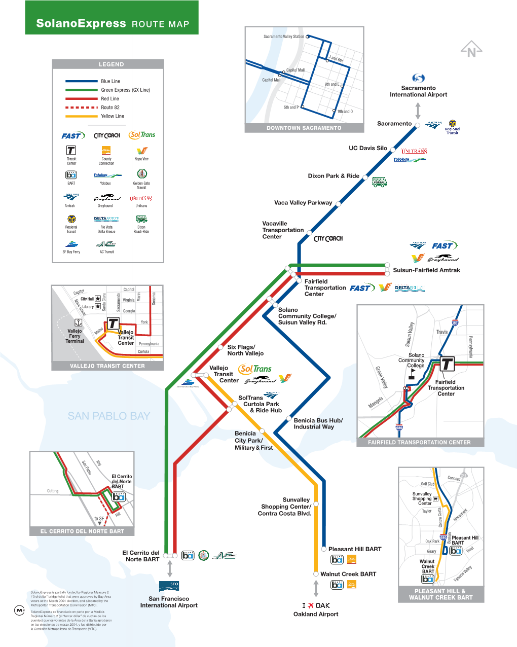 Solanoexpress ROUTE