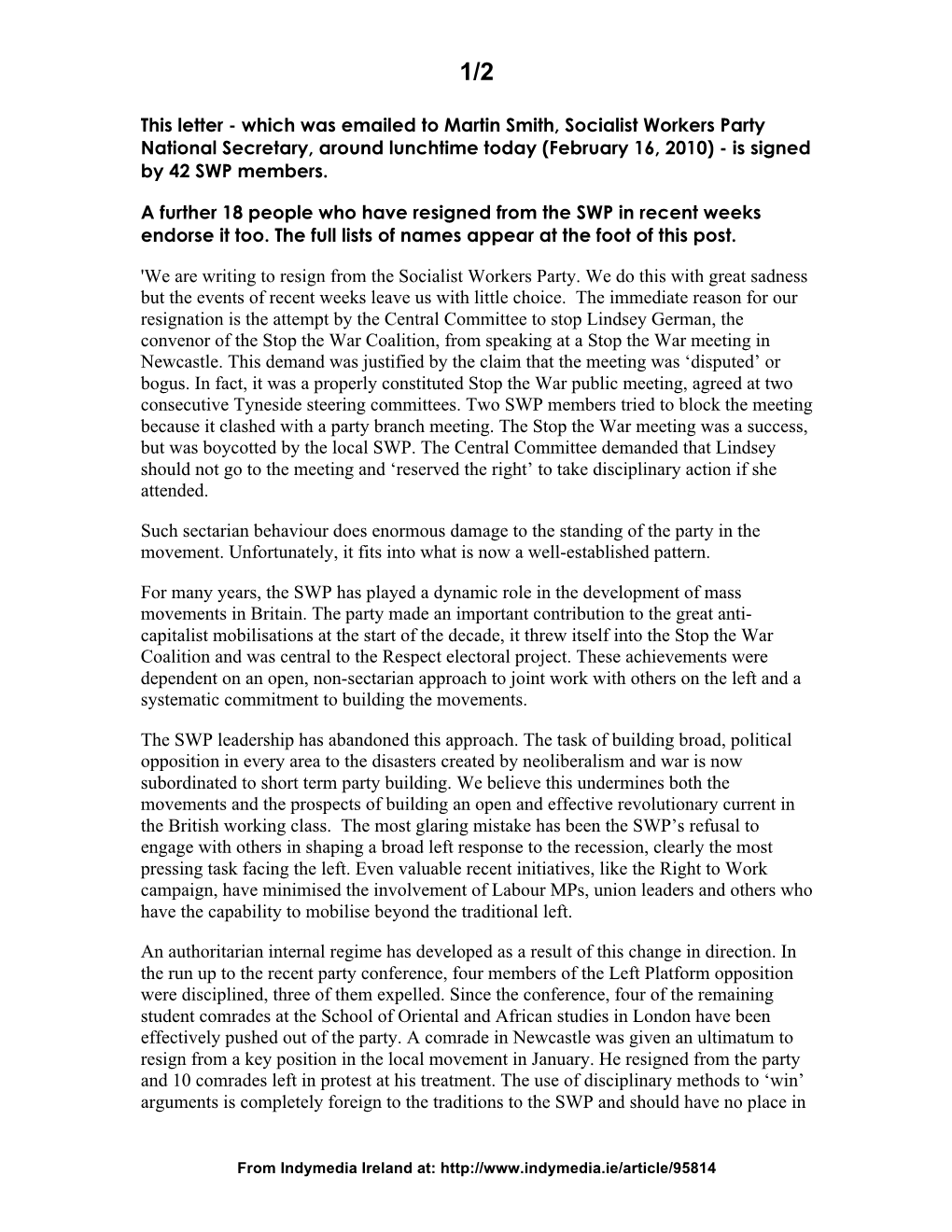 SIAC SWP Files/SWP Mass Resignation.Pdf