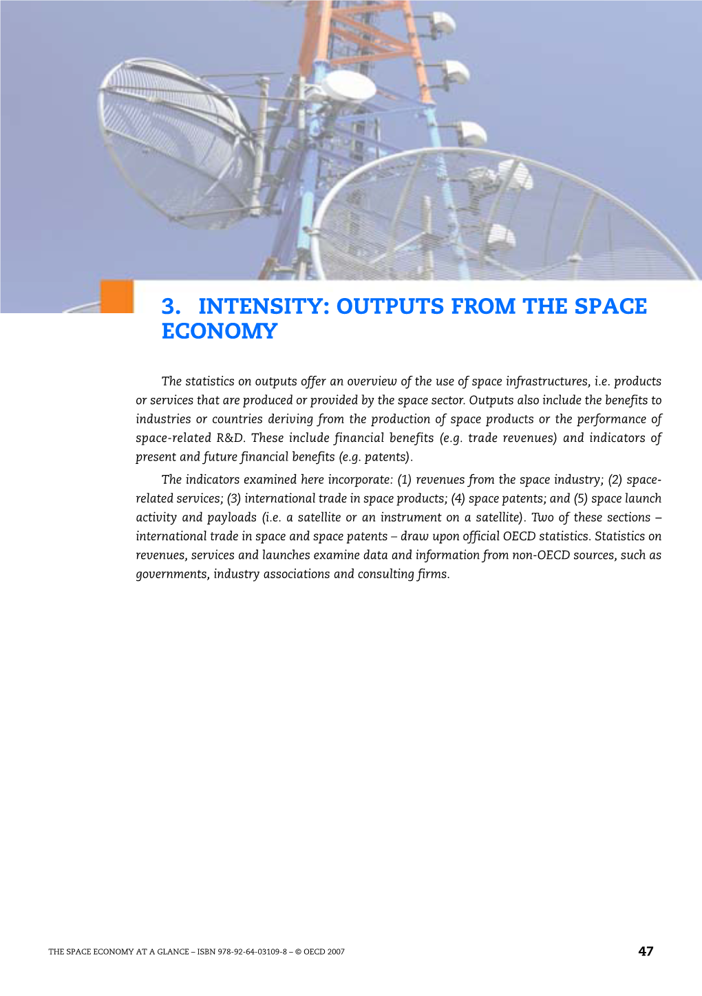 3. Intensity: Outputs from the Space Economy