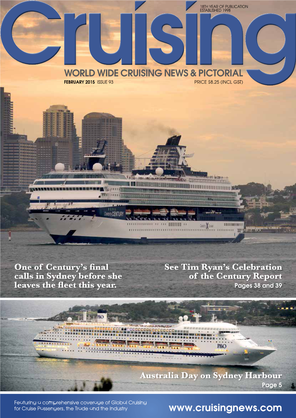 February 2015 Issue 93 Price $8.25 (Incl Gst)
