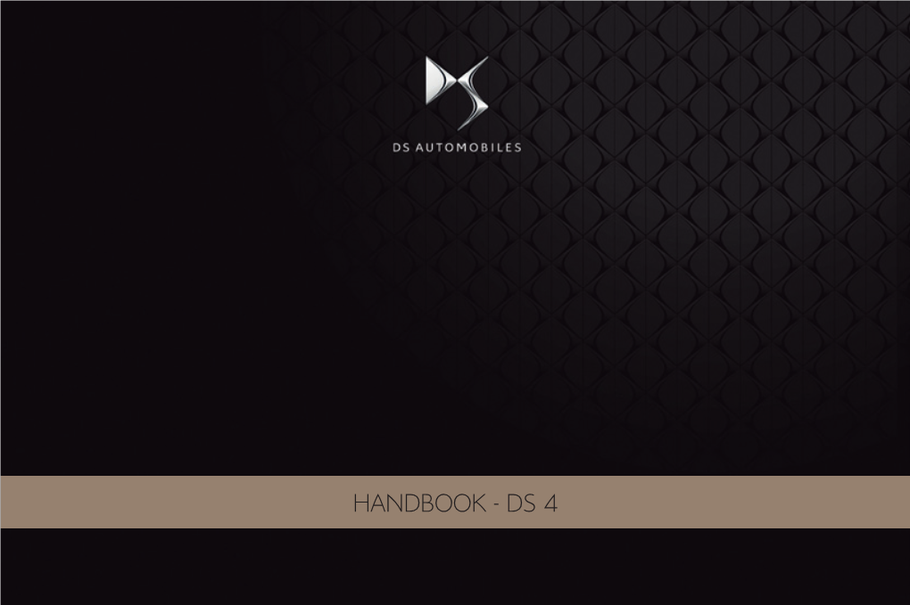 Handbook - DS 4 On-Line Handbook