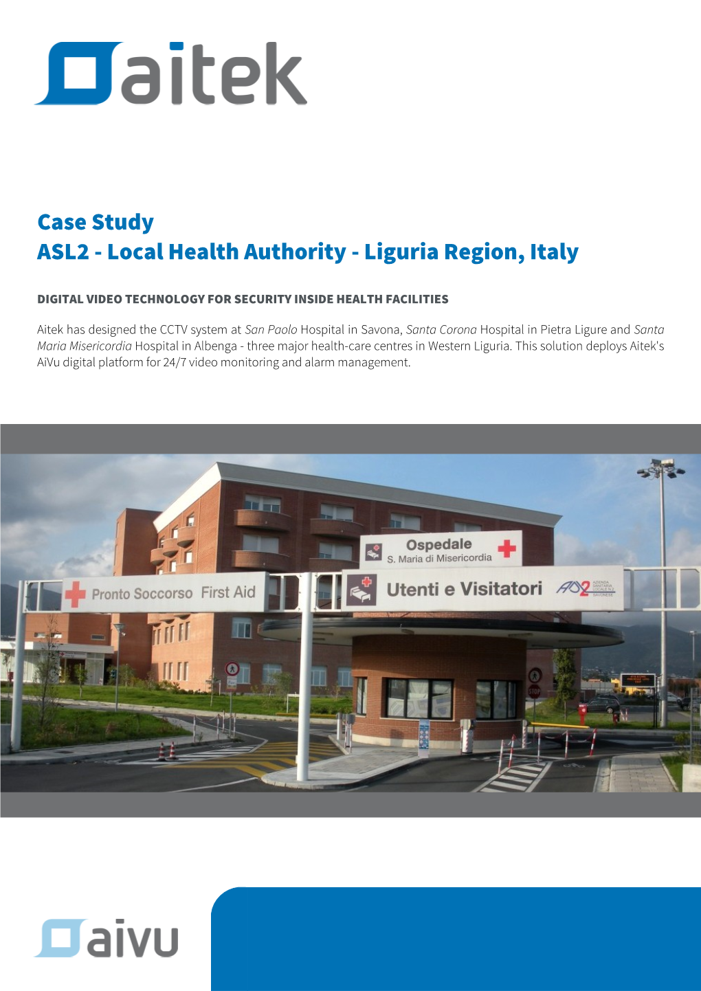 Case Study ASL2 - Local Health Authority - Liguria Region, Italy