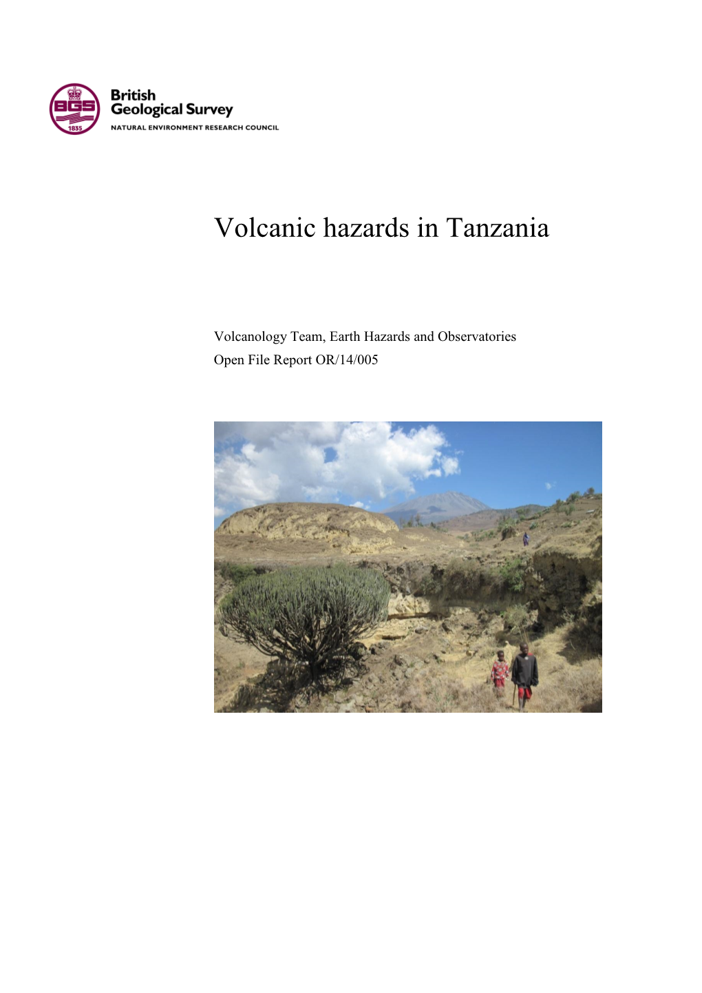 Volcanic Hazards in Tanzania