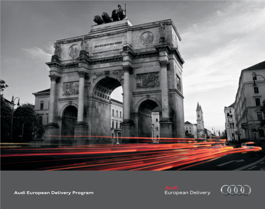 Audi European Delivery Program