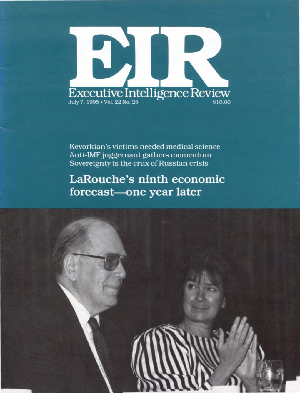 Executive Intelligence Review, Volume 22, Number 28, July 7, 1995