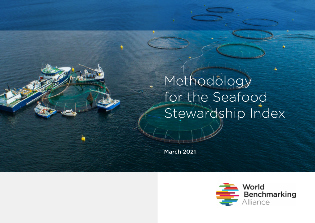 Methodology for the Seafood Stewardship Index