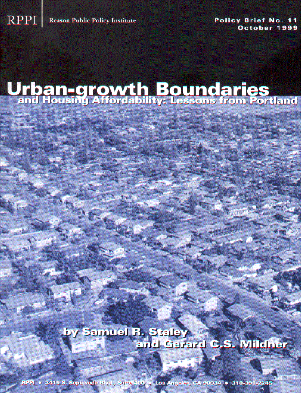 Urban-Growth Boundaries and Housing