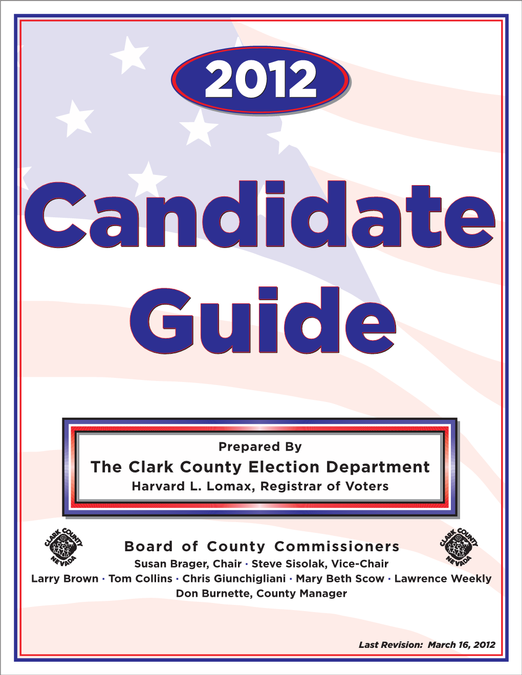The Clark County Election Department Harvard L