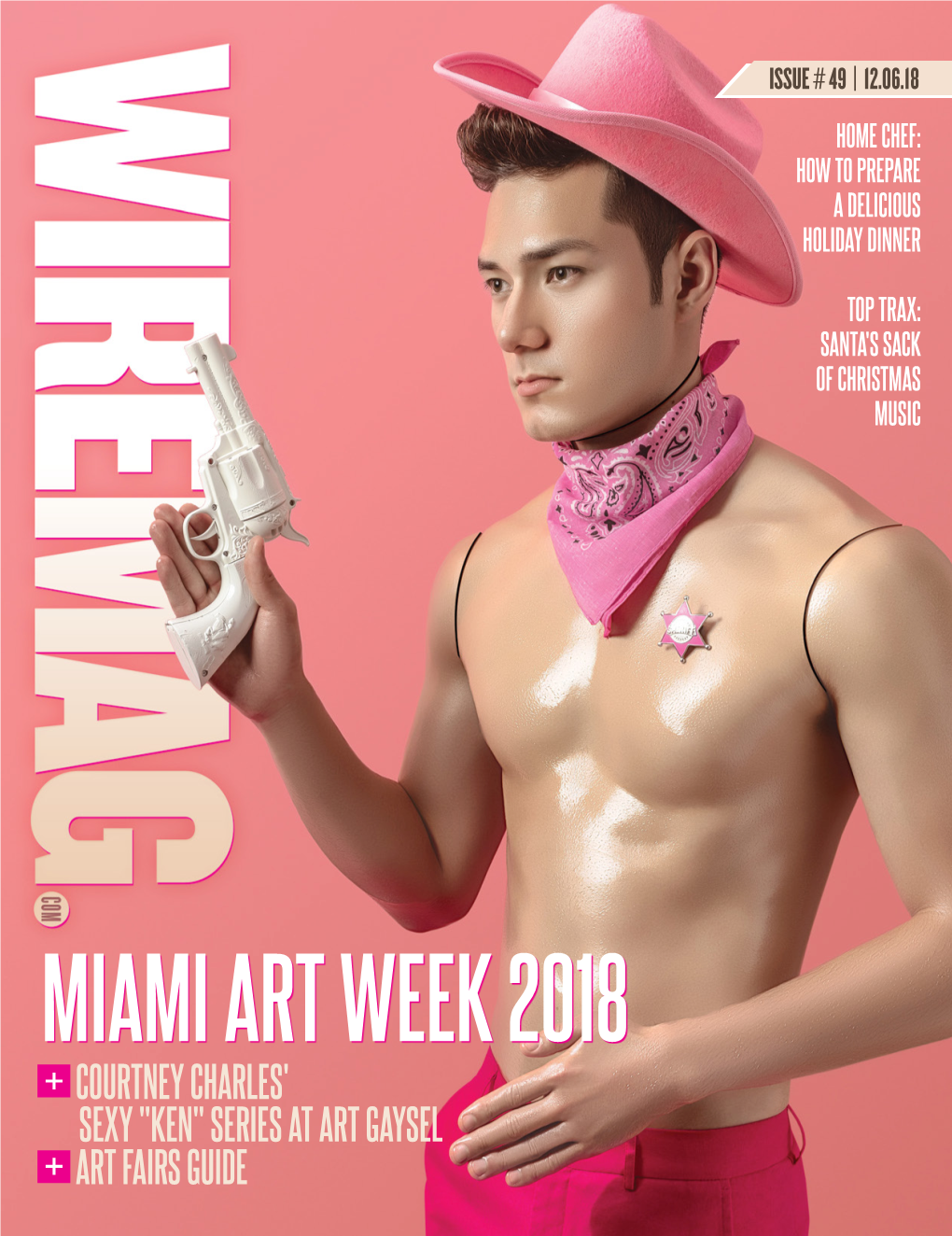 Miami Art Week 2018 + Courtney Charles' Sexy "Ken" Series at Art Gaysel + Art Fairs Guide