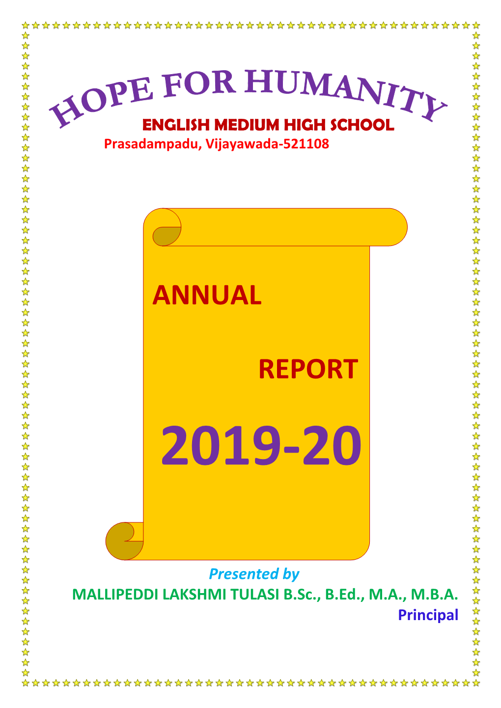 Annual Report of 2019-20