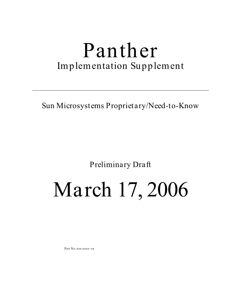 Panther March 17, 2006