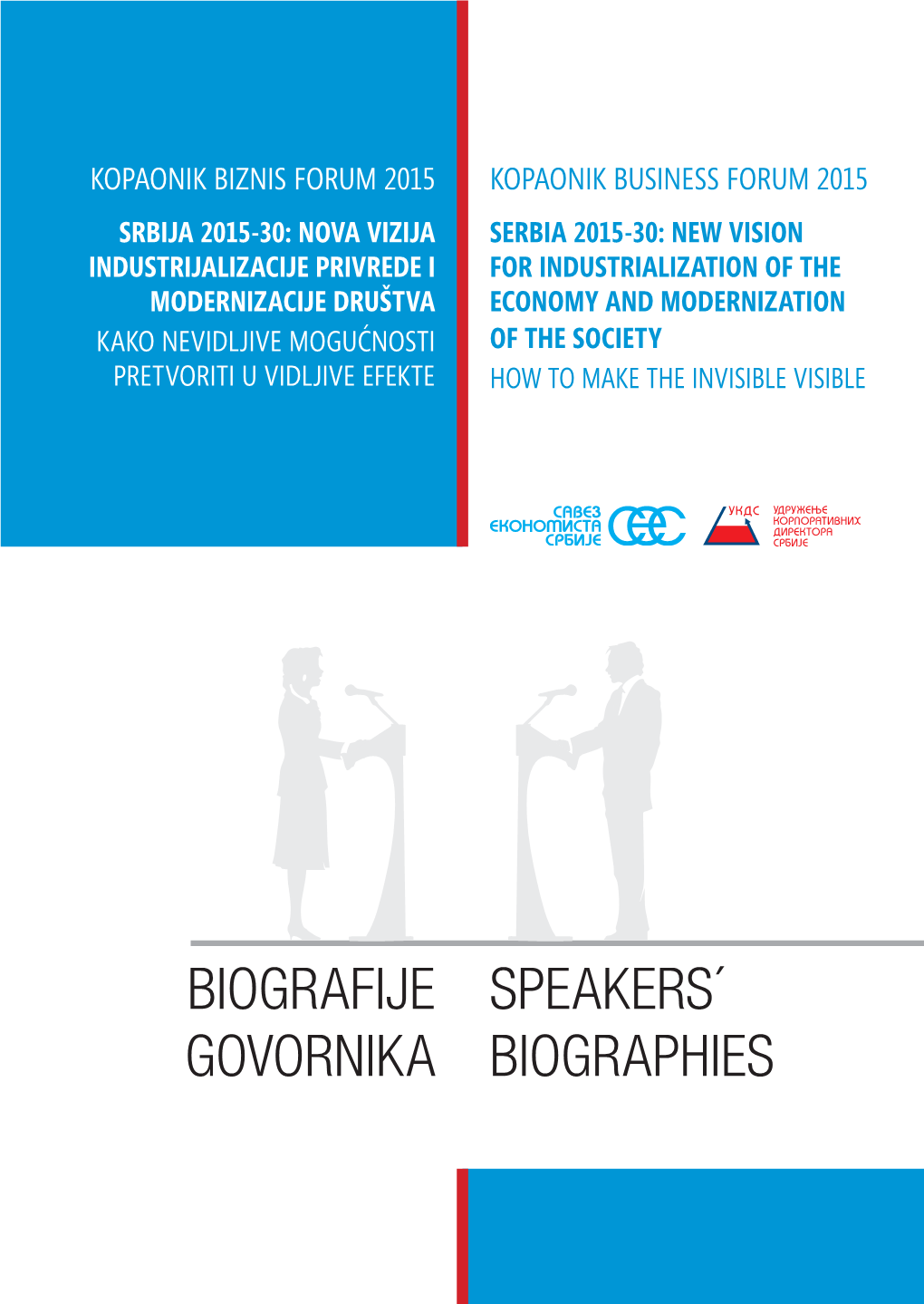 Biografije Govornika Speakers´ Biographies