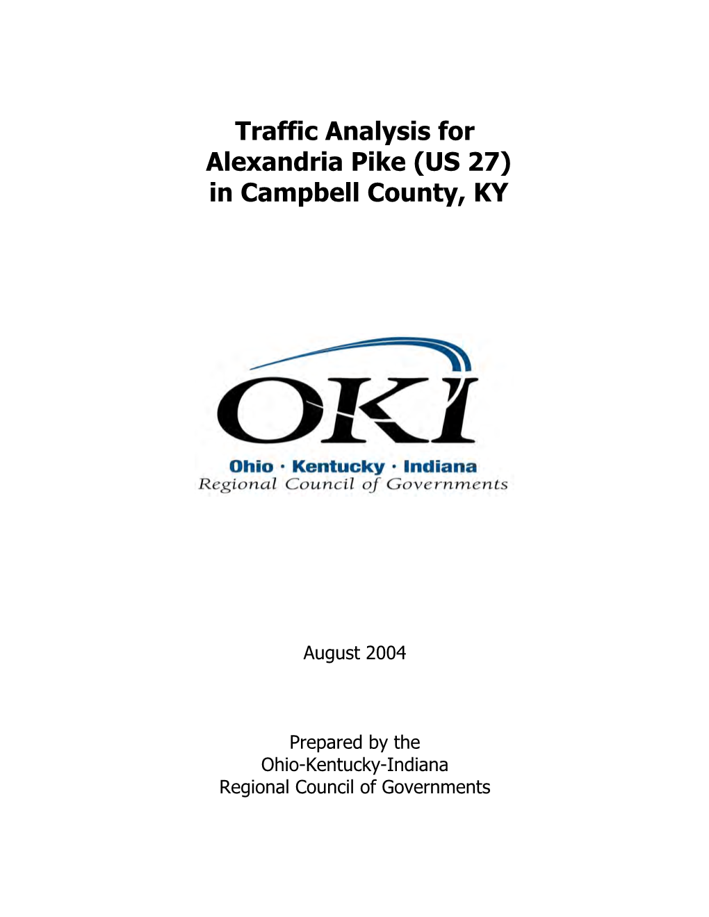 Traffic Analysis for Alexandria Pike (US 27) in Campbell County, KY