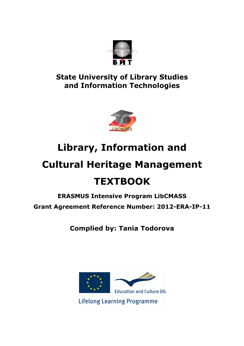 Library, Information and Cultural Heritage Management TEXTBOOK