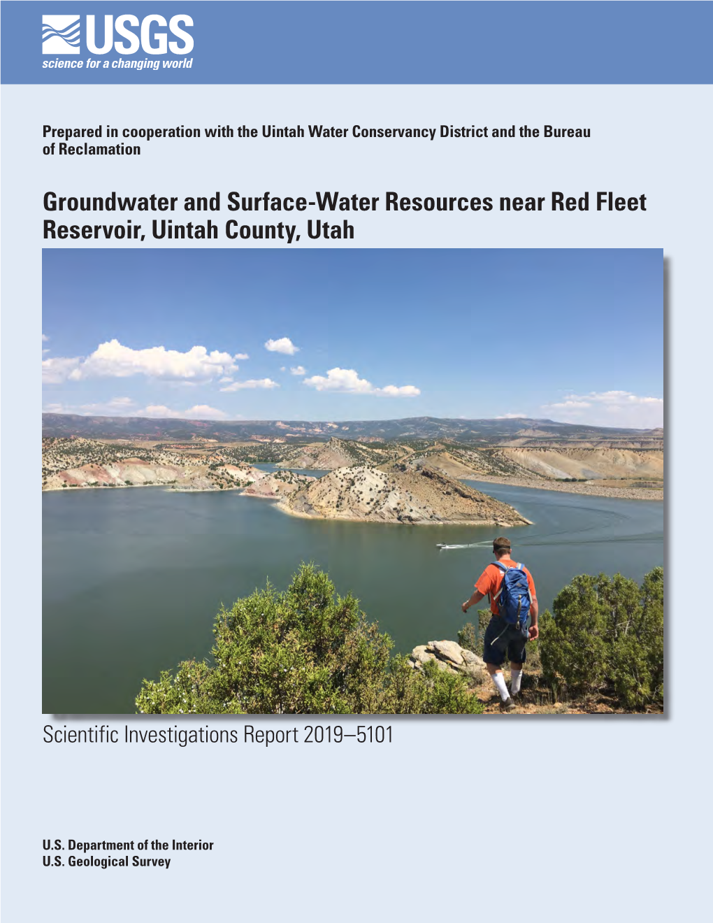 Groundwater and Surface-Water Resources Near Red Fleet Reservoir, Uintah County, Utah