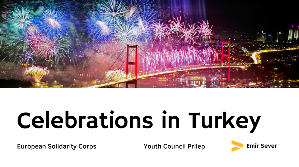 Celebrations in Turkey