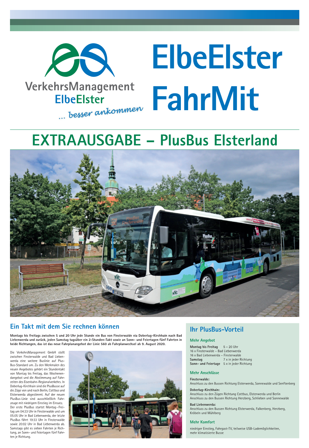 Elbeelster Fahrmit – EXTRAAUSGABE Plusbus Elsterland