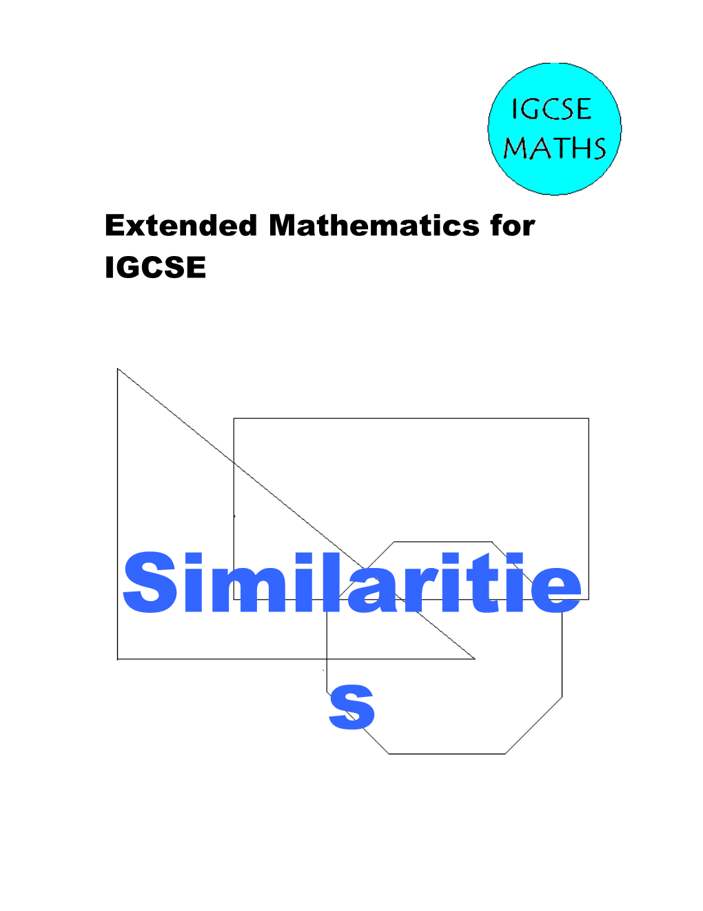 Similar Polygons Are Any Two Polygons with Equal Corresponding Angles and with the Same