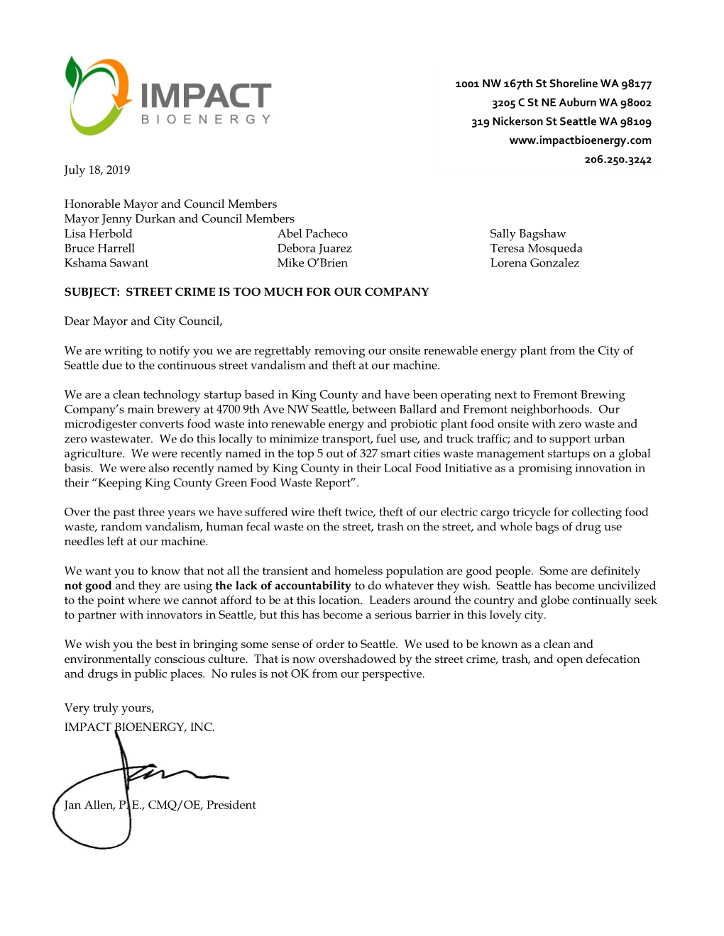 Letter to Mayor and City Council July 18 2019[1]