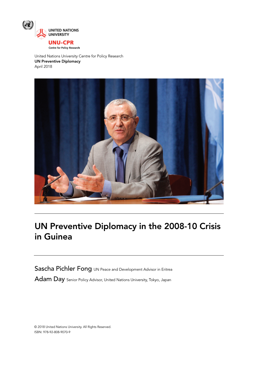 UN Preventive Diplomacy in the 2008-10 Crisis in Guinea