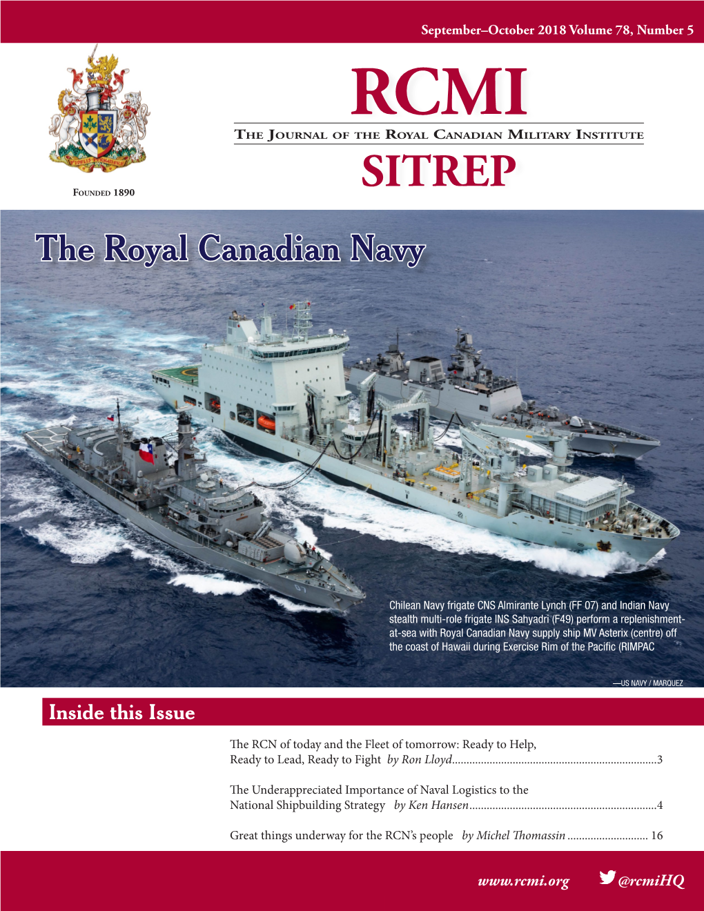 SITREP the Royal Canadian Navy