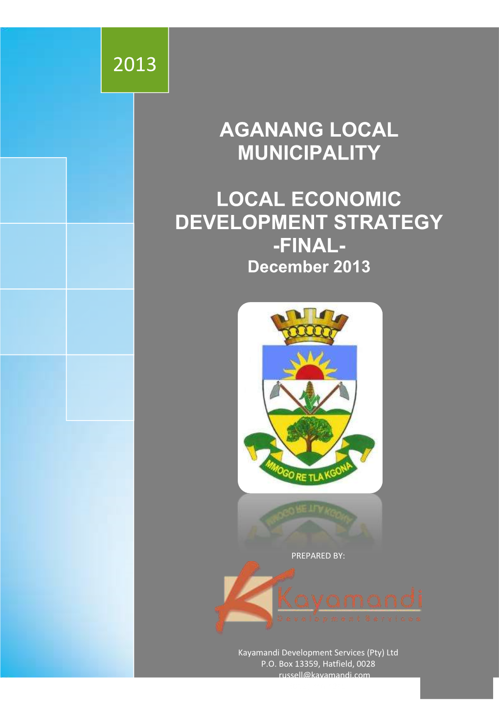 Aganang Local Municipality Local Economic