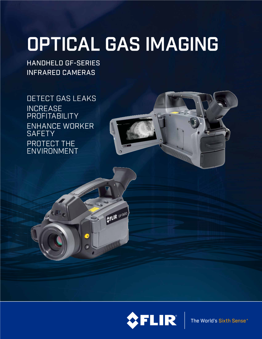 Optical Gas Imaging Handheld Gf-Series Infrared Cameras