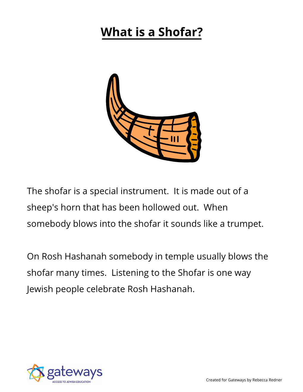 8. What Is a Shofar?