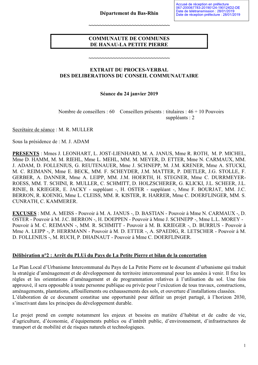 Ordre Du Jour Du Conseil Du 20/03/03